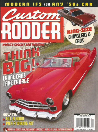 CUSTOM RODDER 2006 JULY - MODERN FIS 4 '50'S CAR, CHRYSLER & CADDY SPECIAL 